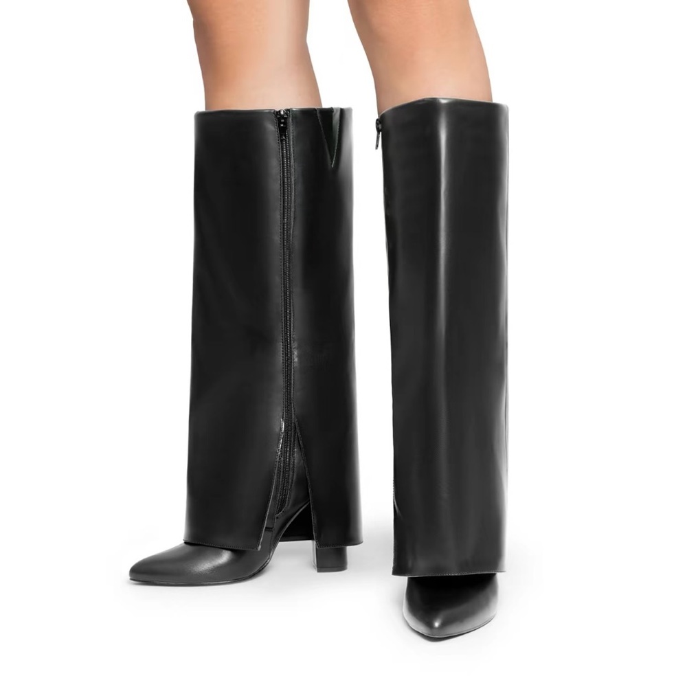 Fold over boots